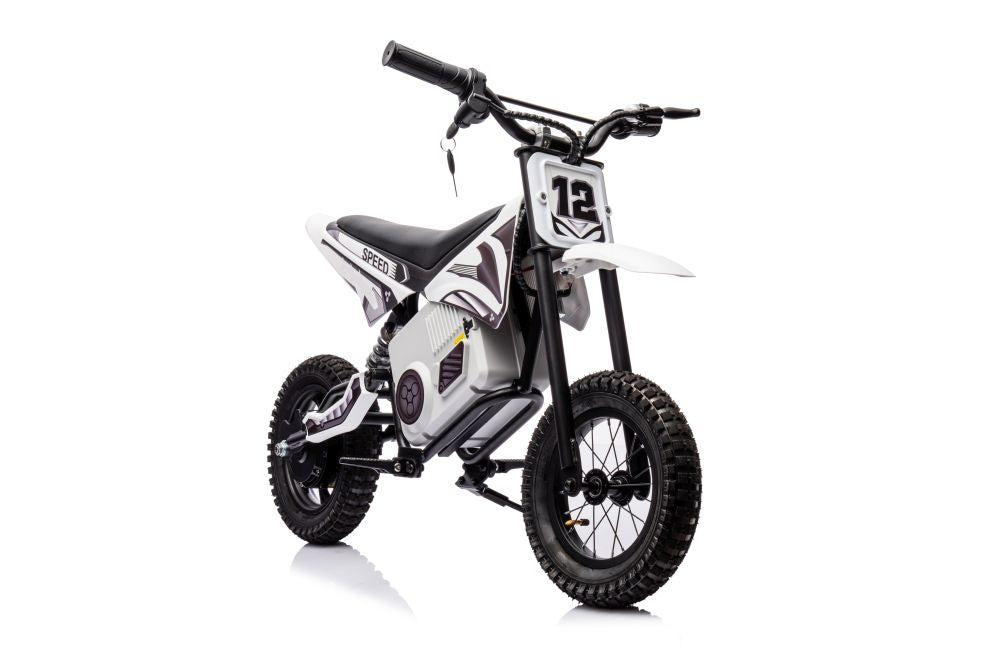A9901 Battery-powered Cross Bike White – Electric Ride-On