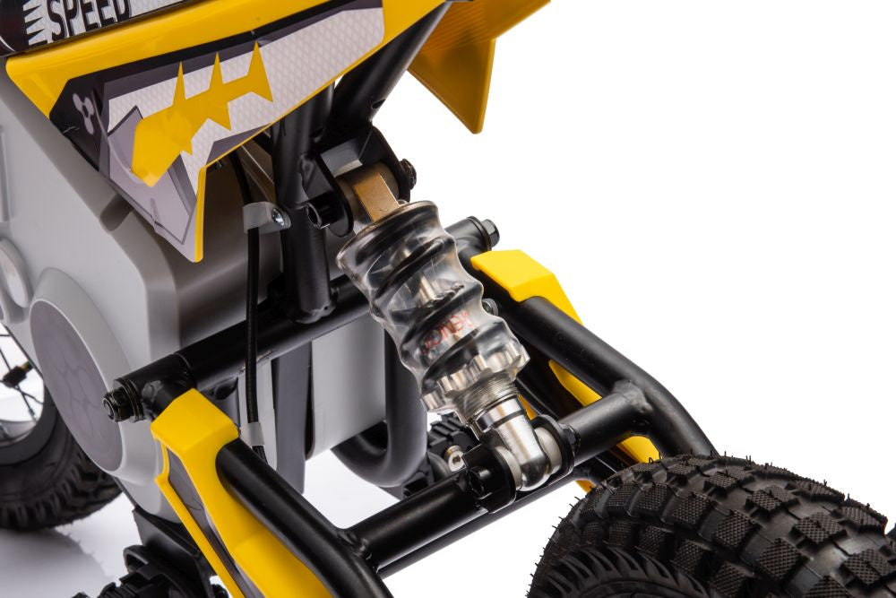 Battery-powered motocross bike A9901 Yellow – view 10