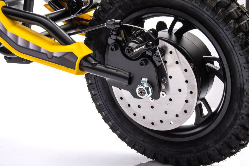 Battery-powered motocross bike A9901 Yellow – view 15