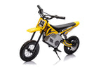 Battery-powered motocross bike A9901 Yellow – view 3