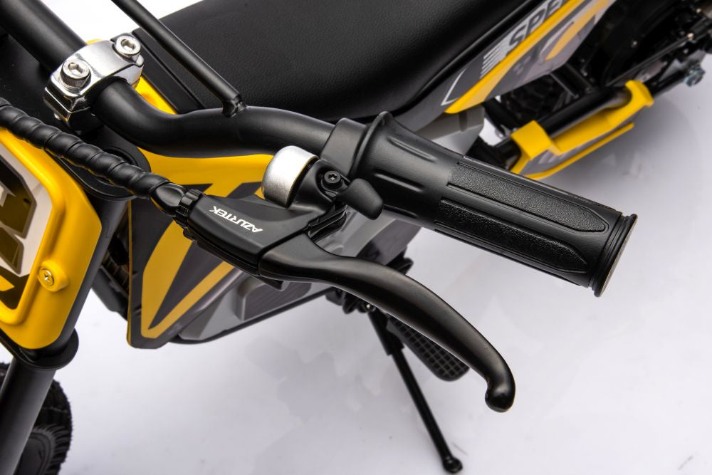 Battery-powered motocross bike A9901 Yellow – view 7