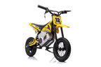 Battery-powered motocross bike A9901 Yellow – Electric Ride-On