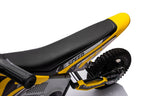 Battery-powered motocross bike A9901 Yellow – view 8