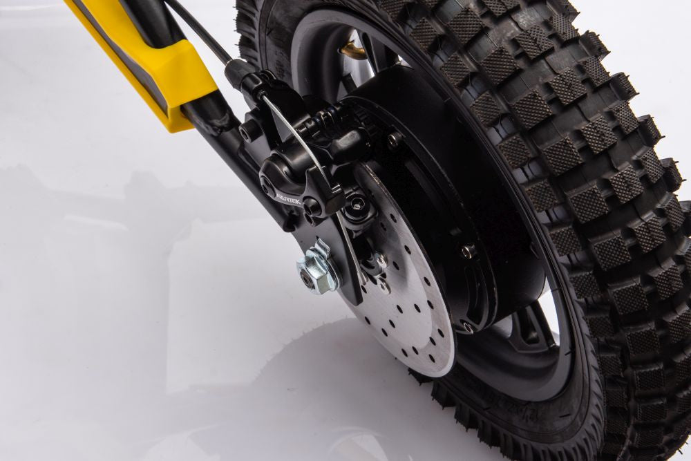 Battery-powered motocross bike A9901 Yellow – view 9