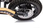 Battery-powered motocross bike A9901 Khaki – view 10