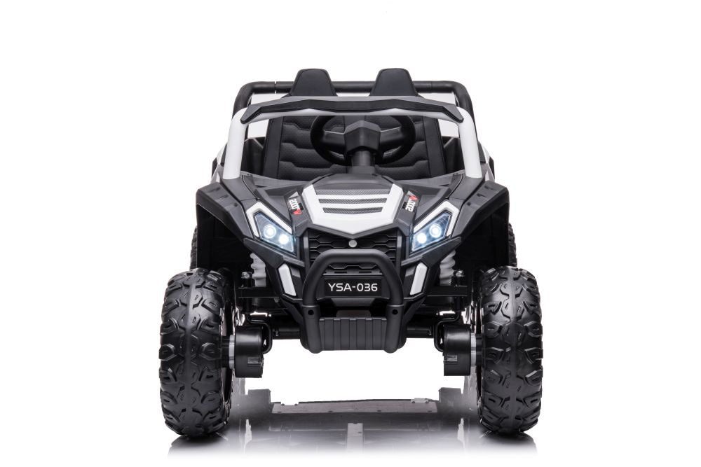 Battery Car YSA036 White 4x4 – view 2