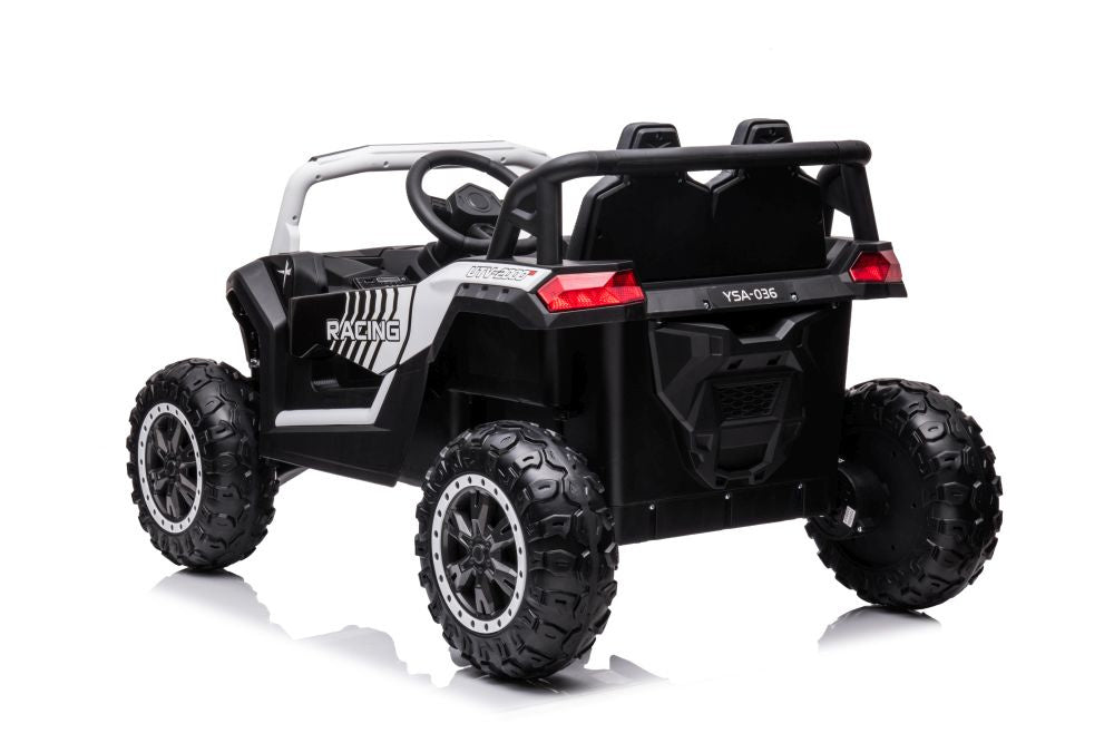 Battery Car YSA036 White 4x4 – view 5