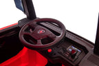 Battery-powered car Scania 500R HL698 Red 4x4 – view 12