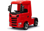 Battery-powered car Scania 500R HL698 Red 4x4 – view 2