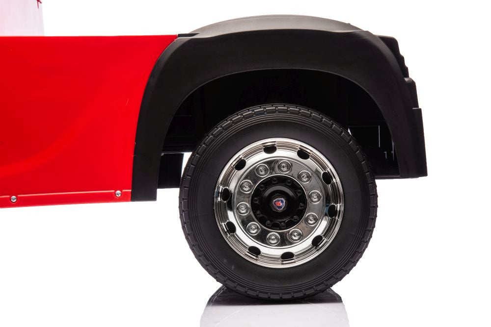 Battery-powered car Scania 500R HL698 Red 4x4 – view 19