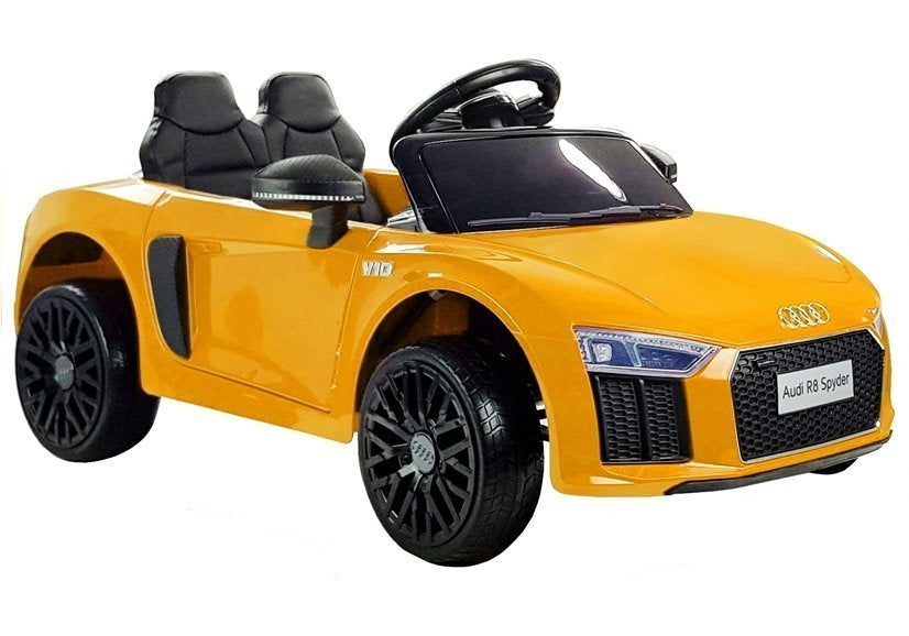 Audi R8 Spyder Yellow - Electric Ride On Car – Electric Ride-On