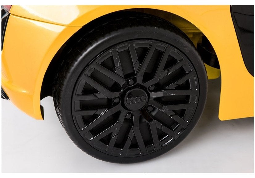 Audi R8 Spyder Yellow - Electric Ride On Car – view 5