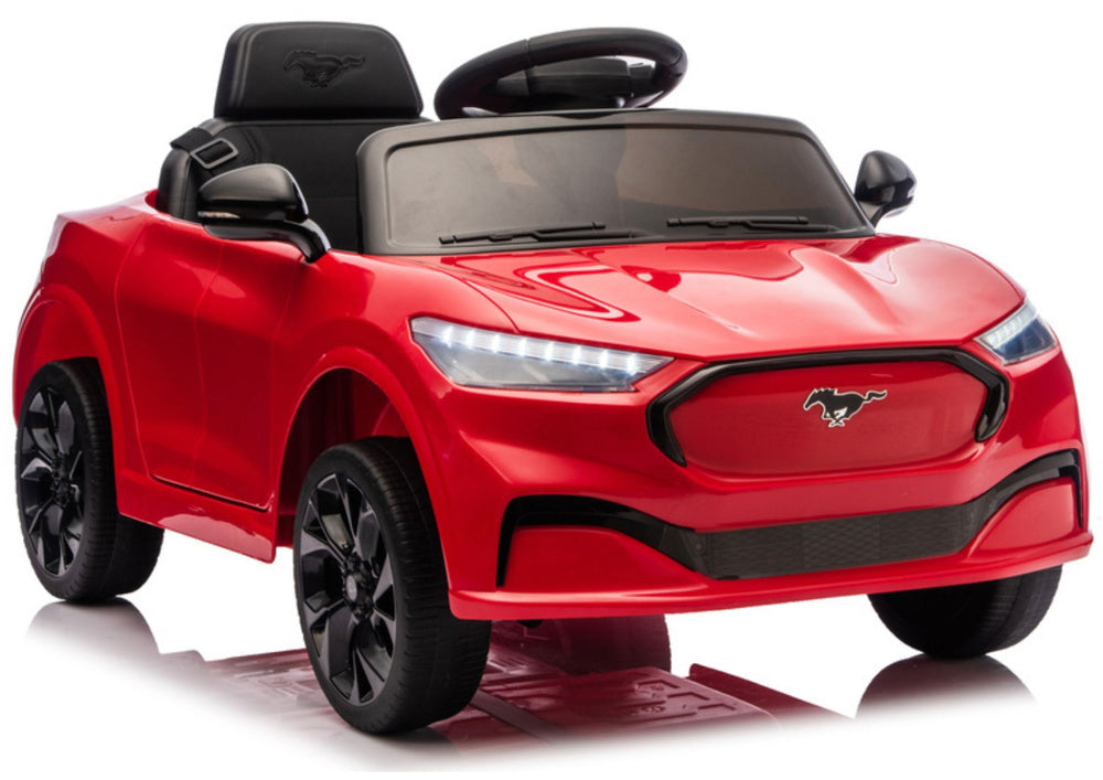 Ford Mustang Mach-E Red 24V Battery-Powered Car – Electric Ride-On