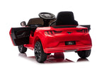 Ford Mustang Mach-E Red 24V Battery-Powered Car – view 2