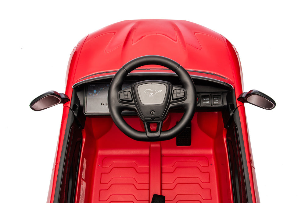 Ford Mustang Mach-E Red 24V Battery-Powered Car – view 5