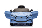 Ford Mustang Mach-E Blue 24V Battery-Powered Car – view 4