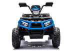 Battery-Operated Quad ATV 6 Wheels With Trailer JC606 24V 4x4 Blue – view 6
