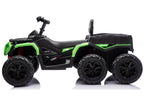 Battery-Operated Quad ATV 6 Wheels With Trailer JC606 24V 4x4 Green – view 5