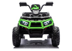 Battery-Operated Quad ATV 6 Wheels With Trailer JC606 24V 4x4 Green – view 7