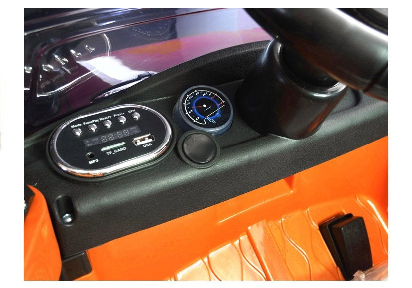 HL1638 Orange - Electric Ride On Car – view 8