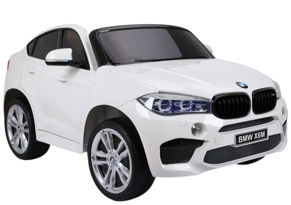 NEW BMW X6M White - Electric Ride On Vehicle – Electric Ride-On