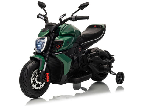 Battery Operated Motorbike XMX656 Green – view 2