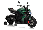 Battery Operated Motorbike XMX656 Green – view 5