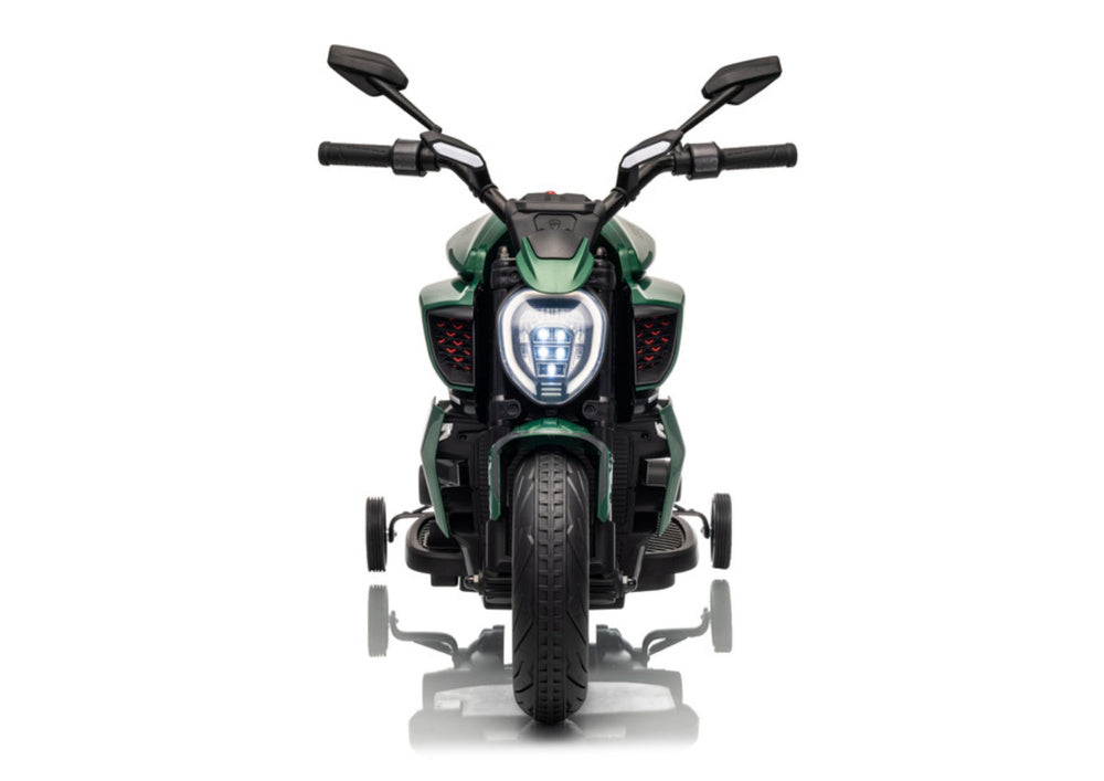 Battery Operated Motorbike XMX656 Green – view 9