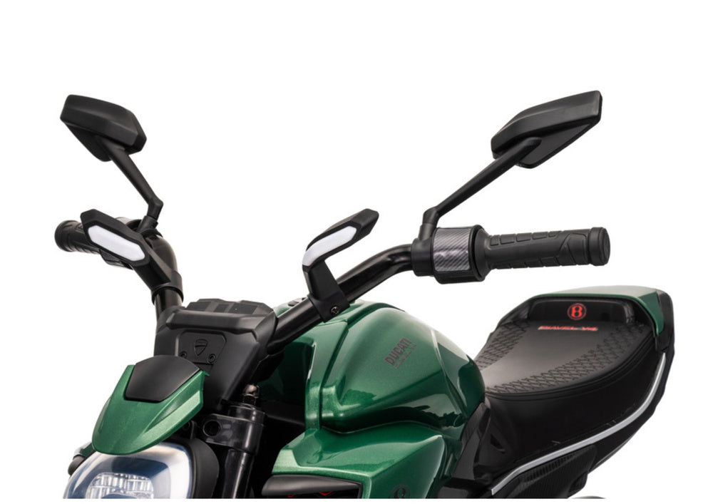 Battery Operated Motorbike XMX656 Green – view 6