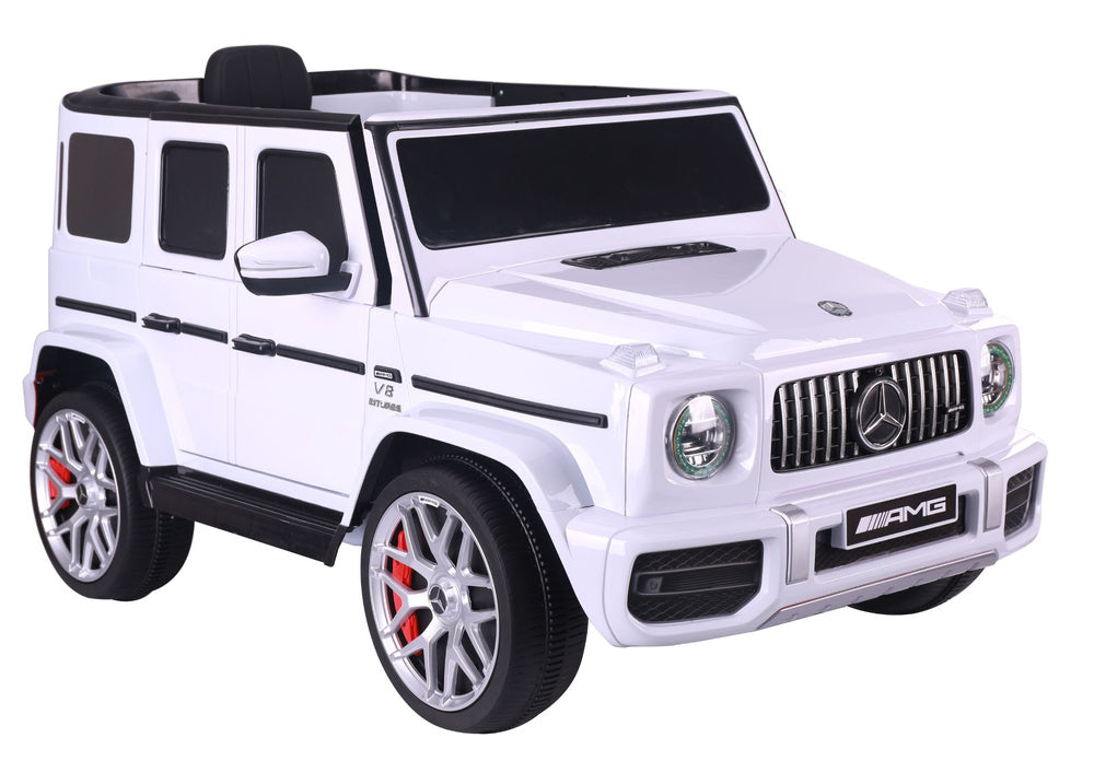 Battery Operated Car S306-1 White Mercedes G63 – Electric Ride-On