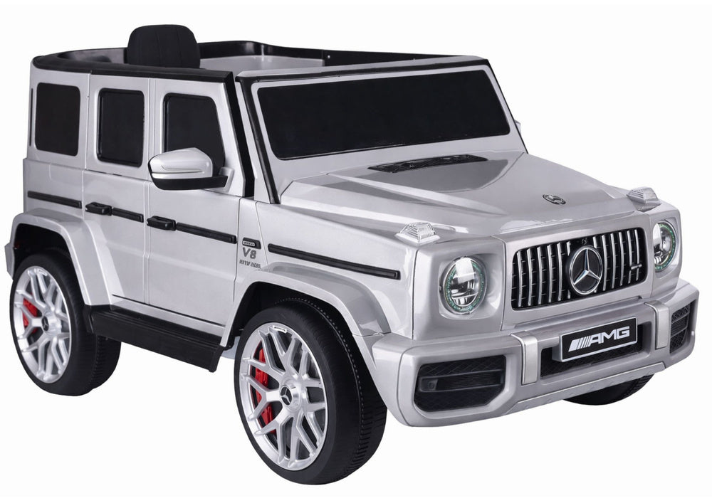 Battery Operated Car S306-1 Silver Mercedes G63 – Electric Ride-On