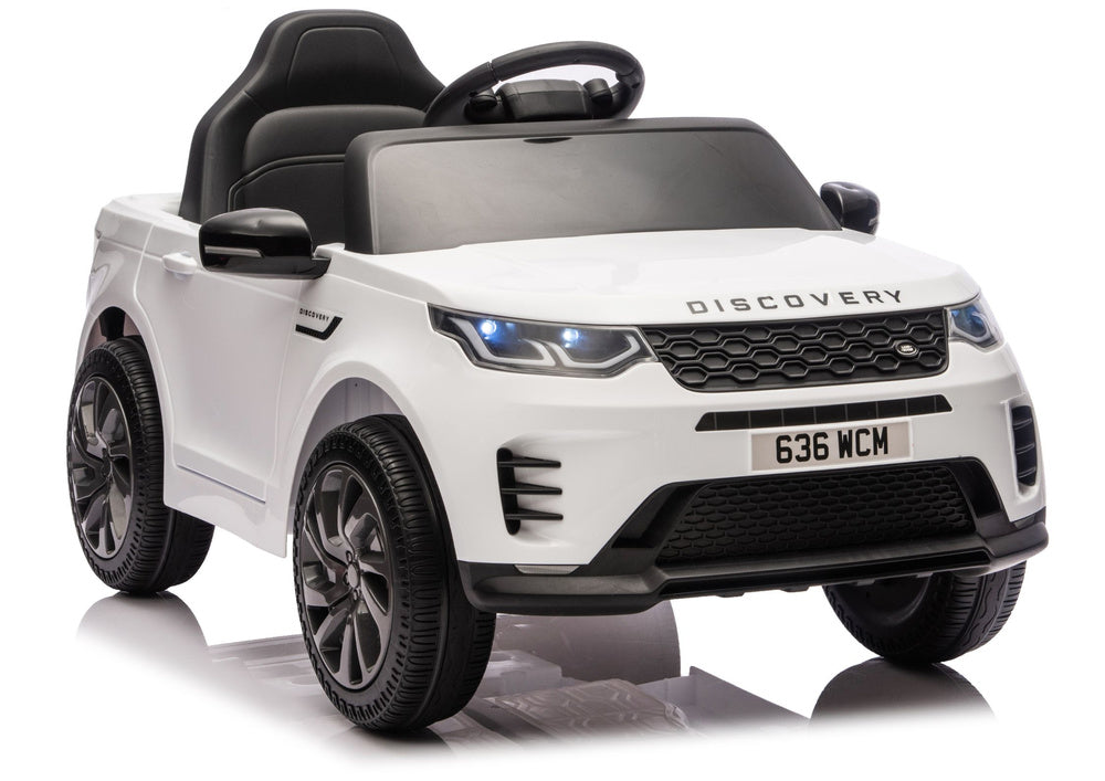 Land Rover Discovery DLS-K06 White Battery-Operated Vehicle – Electric Ride-On