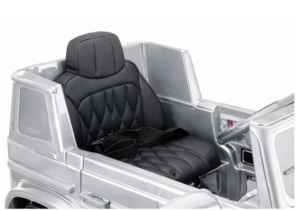 Mercedes AMG G 63 Silver Painted Battery-Operated Car – view 11