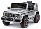 Mercedes AMG G 63 Silver Painted Battery-Operated Car – view 2