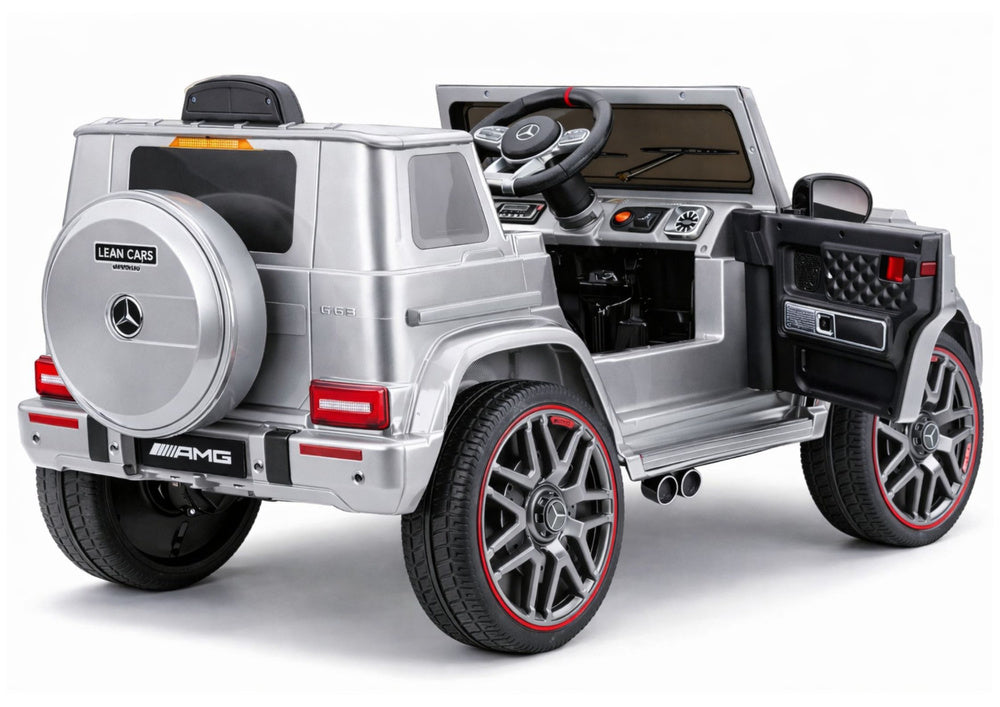 Mercedes AMG G 63 Silver Painted Battery-Operated Car – view 7