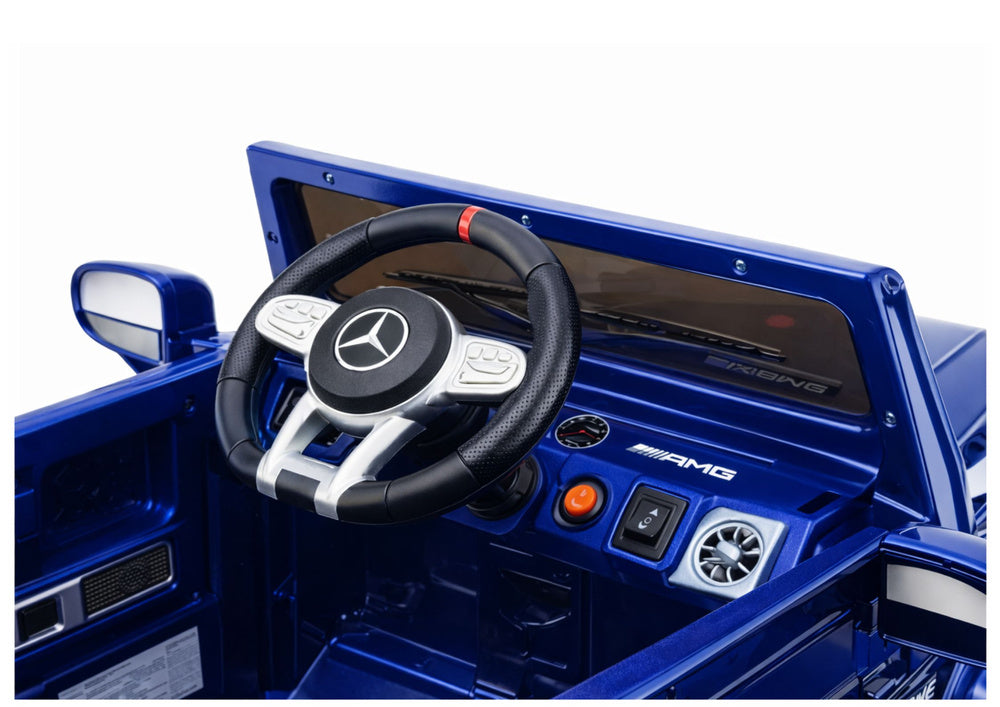Mercedes AMG G 63 Blue Painted Electric Ride-On Car – view 10