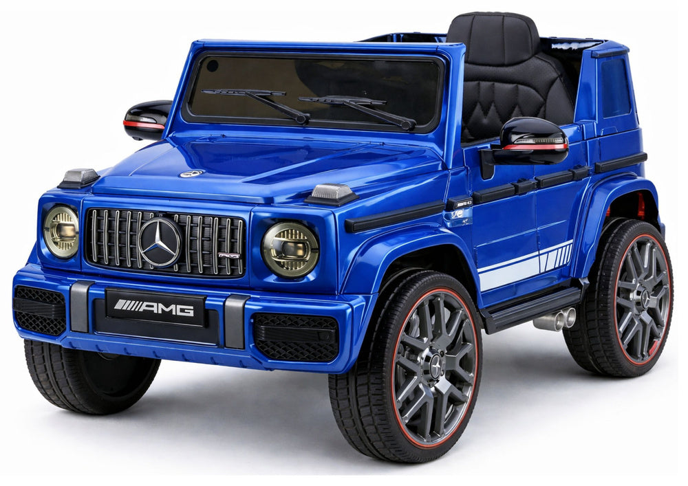 Mercedes AMG G 63 Blue Painted Electric Ride-On Car – view 2