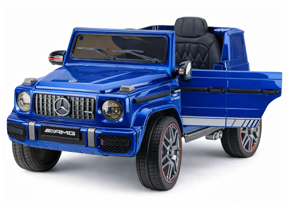 Mercedes AMG G 63 Blue Painted Electric Ride-On Car – view 3