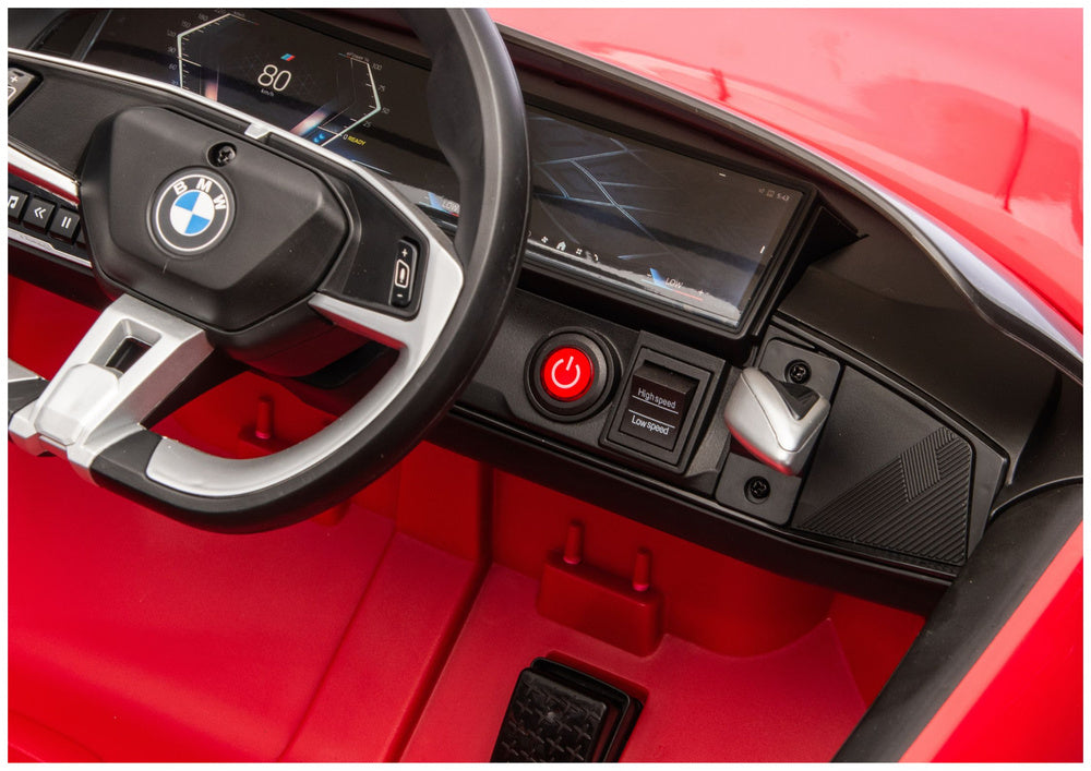 BMW i4 4x4 JE1009 Red Electric Ride-On Car – view 10