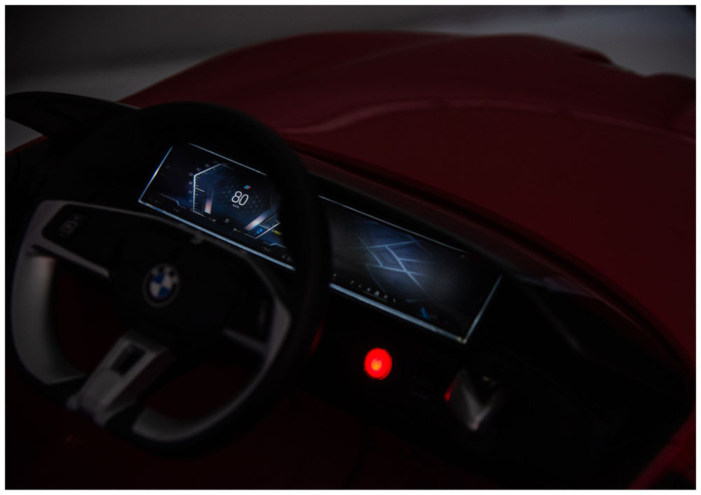 BMW i4 4x4 JE1009 Red Electric Ride-On Car – view 11