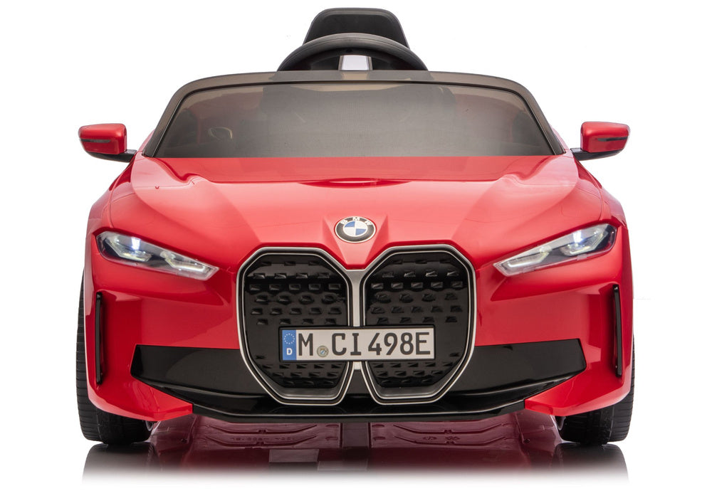 BMW i4 4x4 JE1009 Red Electric Ride-On Car – view 3