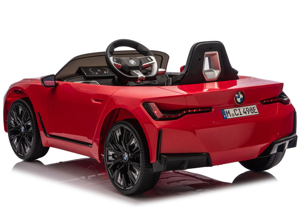 BMW i4 4x4 JE1009 Red Electric Ride-On Car – view 5