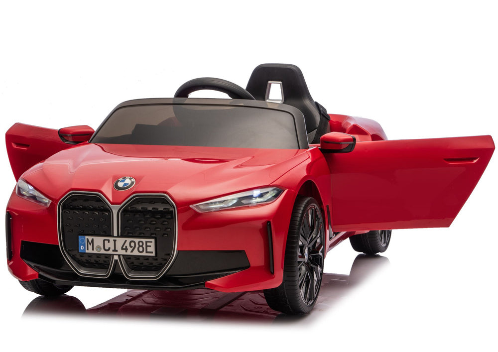 BMW i4 4x4 JE1009 Red Electric Ride-On Car – view 6