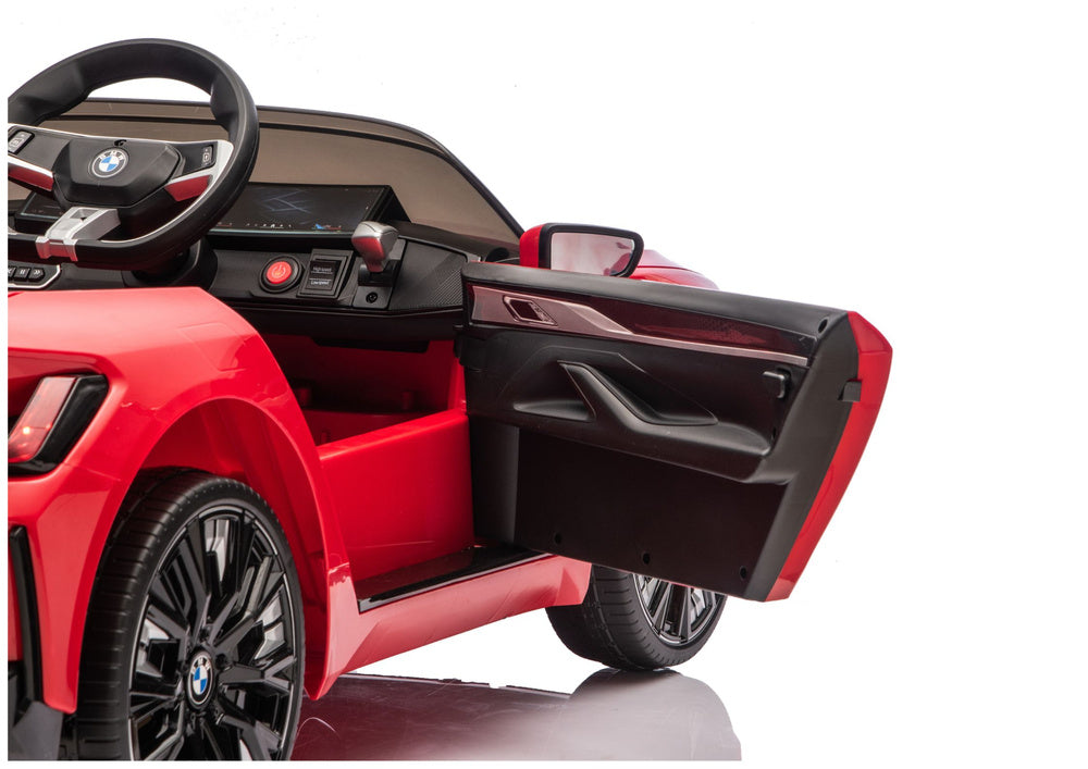 BMW i4 4x4 JE1009 Red Electric Ride-On Car – view 8