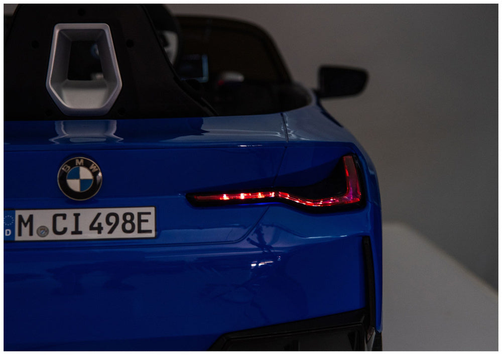 Battery Car BMW i4 4x4 JE1009 Blue – view 12