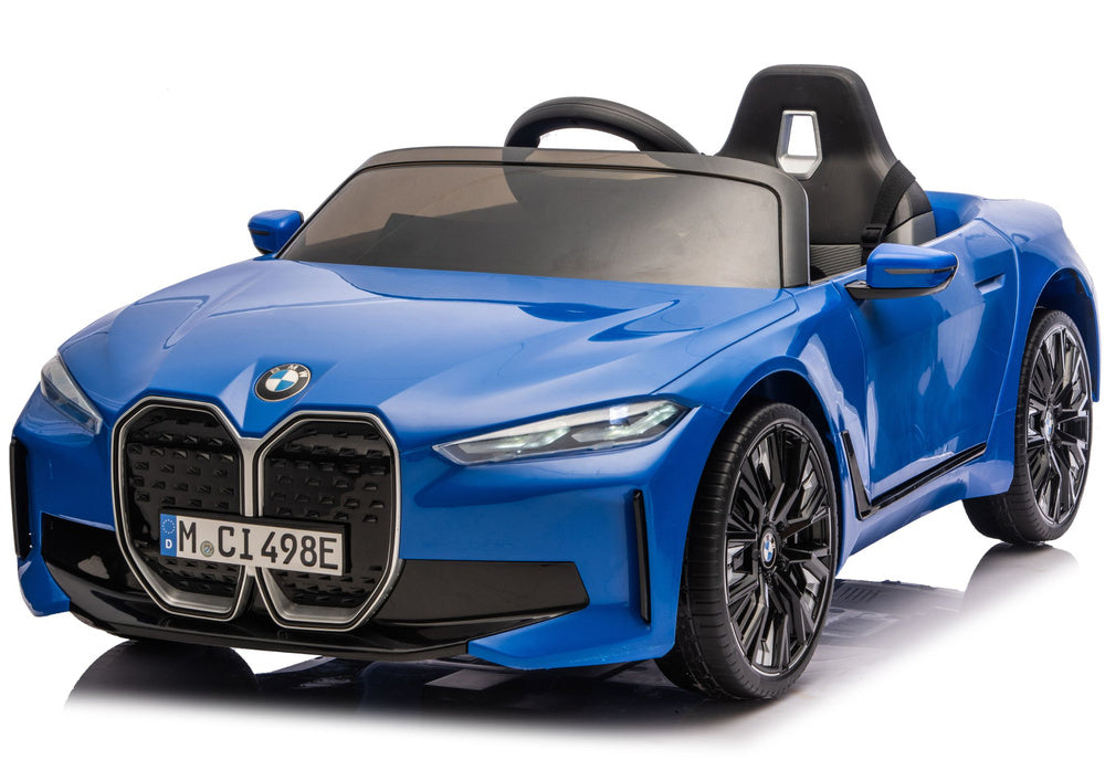 Battery Car BMW i4 4x4 JE1009 Blue – view 2