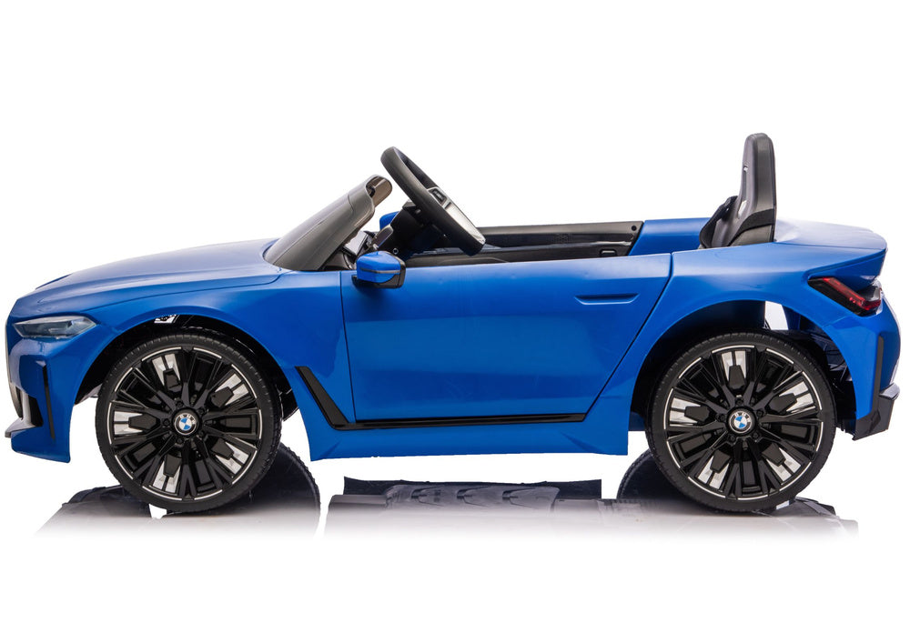 Battery Car BMW i4 4x4 JE1009 Blue – view 4