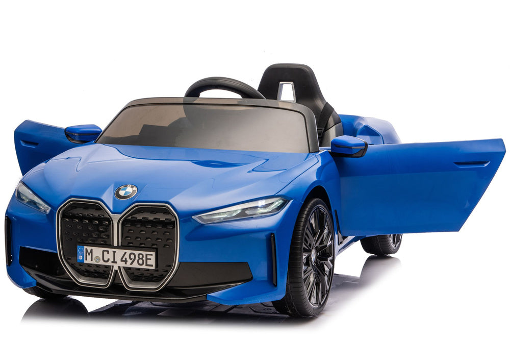 Battery Car BMW i4 4x4 JE1009 Blue – view 6