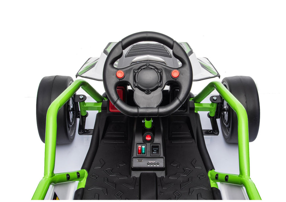 Battery Operated Vehicle DM-107 DRIFT 24V7 Silent Engine Green – view 10