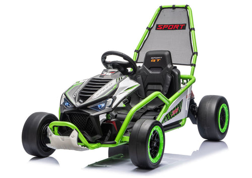 Battery Operated Vehicle DM-107 DRIFT 24V7 Silent Engine Green – view 2